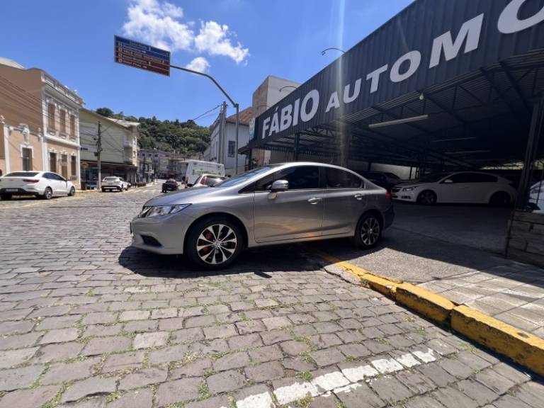 HONDA - CIVIC - 2015/2015 - Cinza - Sob Consulta