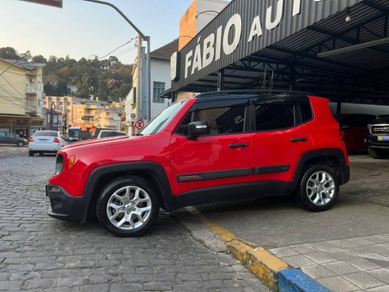 JEEP - RENEGADE - 2017/2018 - Vermelha - R$ 80.000,00