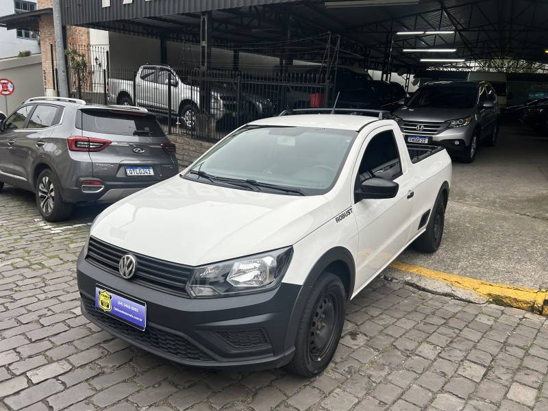 VOLKSWAGEN - SAVEIRO - 2020/2021 - Branca - Sob Consulta