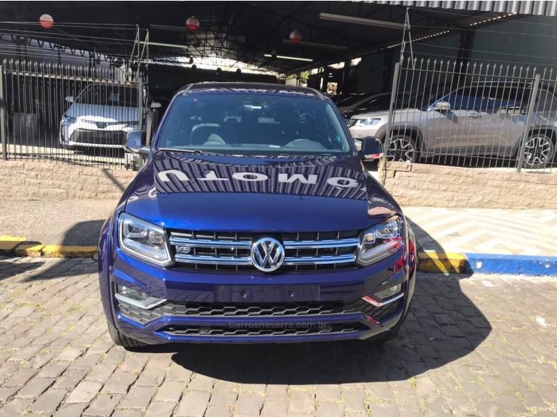 VOLKSWAGEN - AMAROK - 2023/2024 - Azul - Sob Consulta