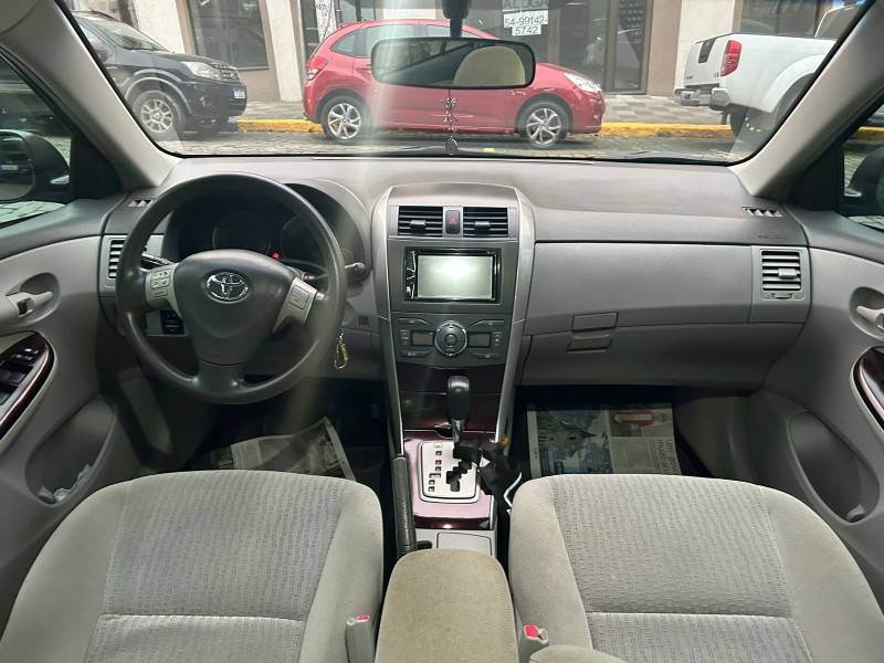 TOYOTA - COROLLA - 2009/2010 - Cinza - Sob Consulta