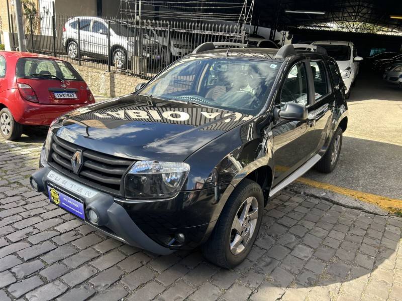 RENAULT - DUSTER - 2013/2014 - Preta - Sob Consulta