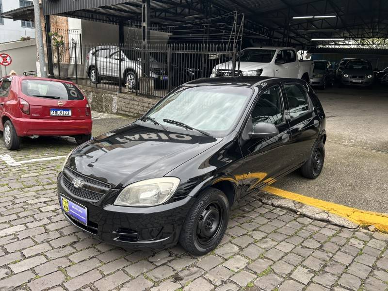 CHEVROLET - CELTA - 2011/2012 - Preta - Sob Consulta