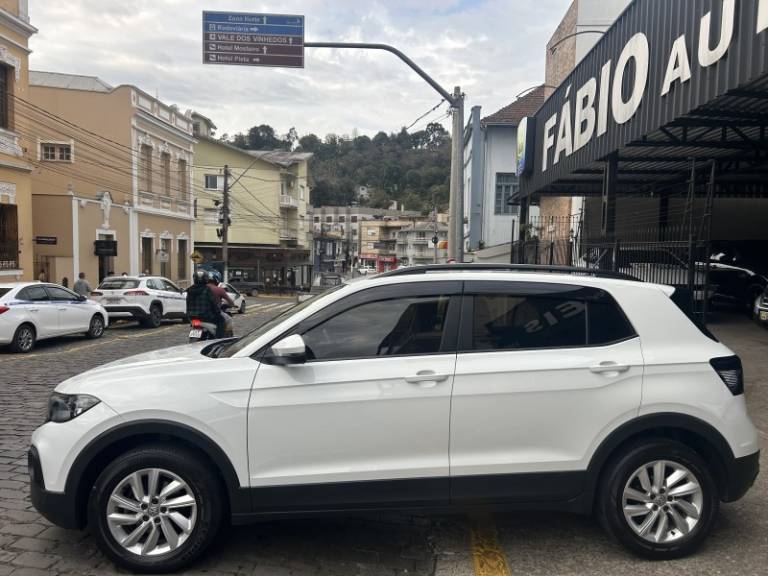 VOLKSWAGEN - T-CROSS - 2019/2020 - Branca - Sob Consulta