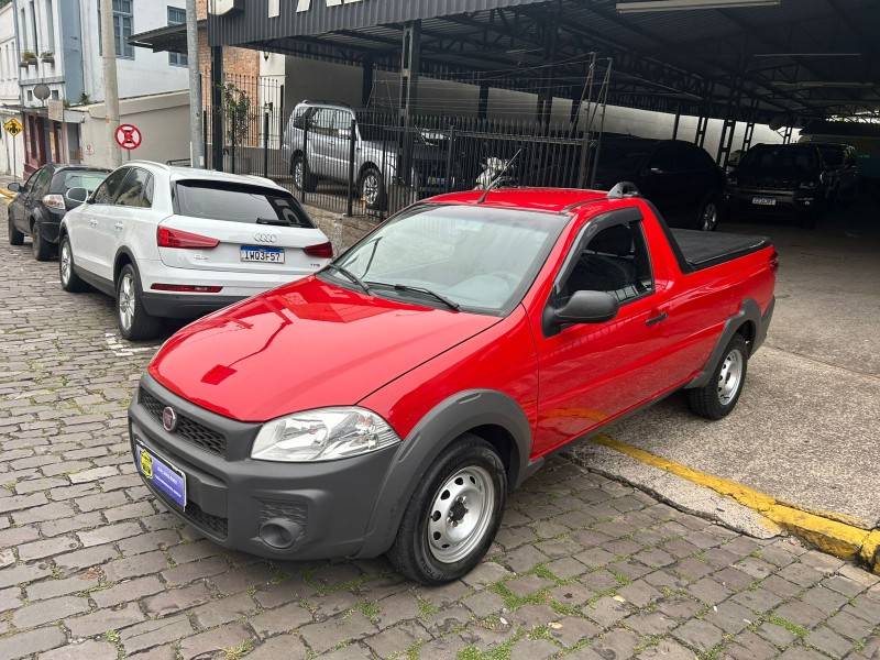 FIAT - STRADA - 2015/2015 - Vermelha - Sob Consulta