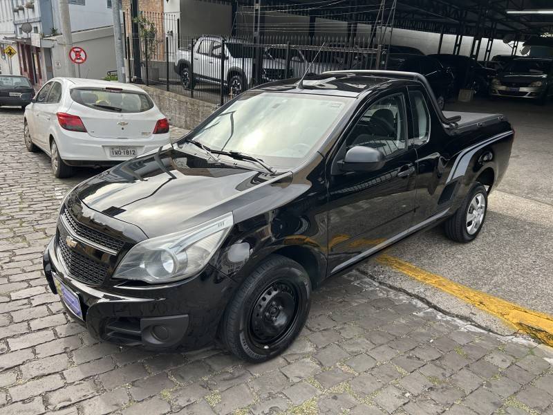 CHEVROLET - MONTANA - 2012/2013 - Preta - Sob Consulta