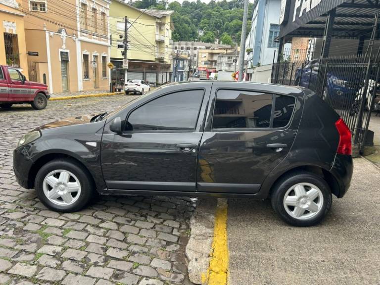 RENAULT - SANDERO - 2011/2011 - Preta - Sob Consulta