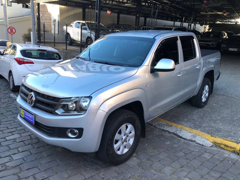 VOLKSWAGEN - AMAROK - 2013/2013 - Prata - Sob Consulta